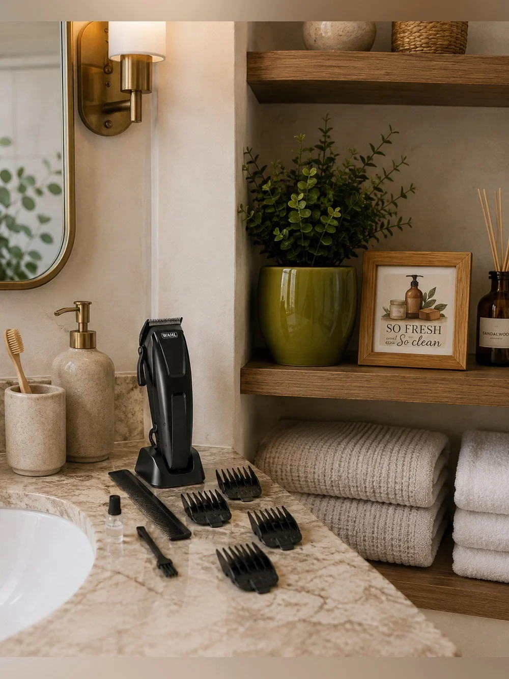 Wahl Haircutting Kit with 5 Guards